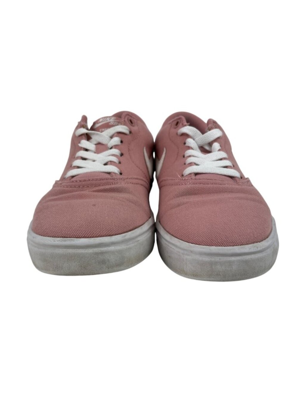 Nike SB Check Solarsoft Shoes Women's 7 Rust Pink Canvas Low Athletic Sneakers - Picture 6 of 13